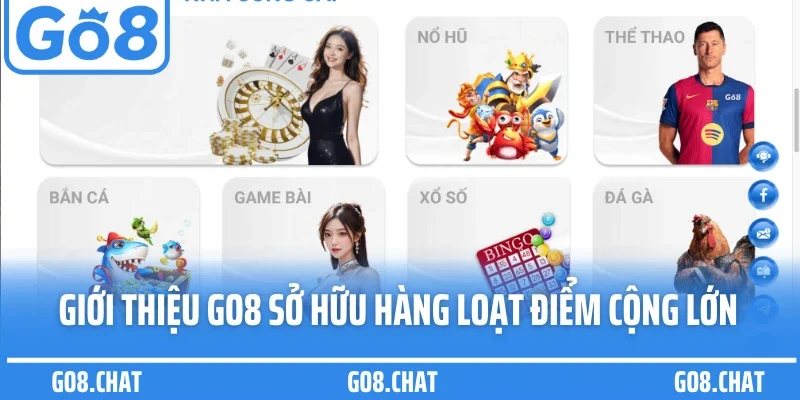 Giới thiệu GO8 sở hữu hàng loạt điểm cộng lớn
